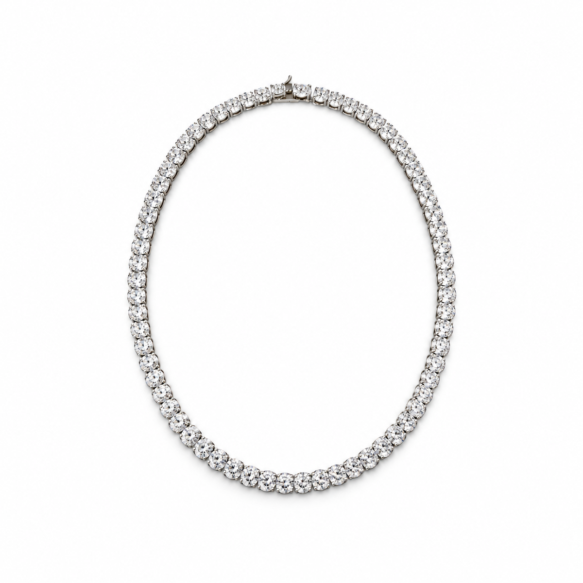 Moissanite classique - Chaîne tennis
