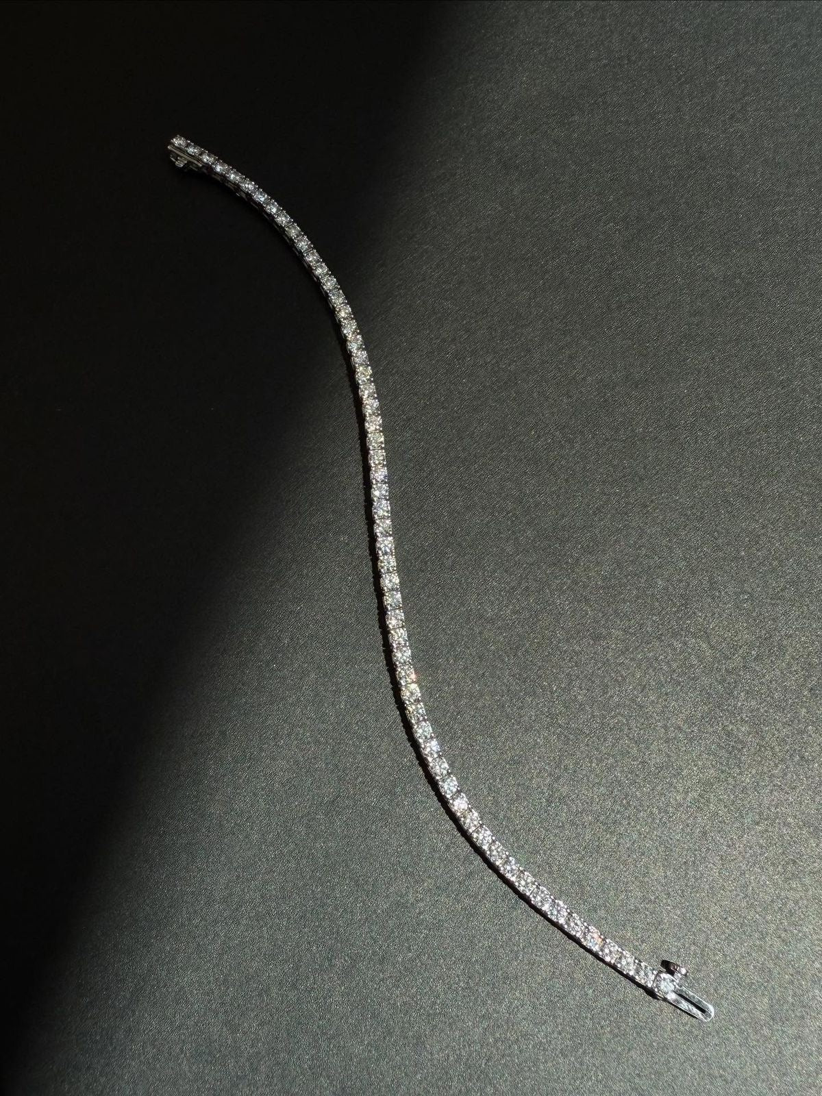 Lab-Grown Tennis Bracelets