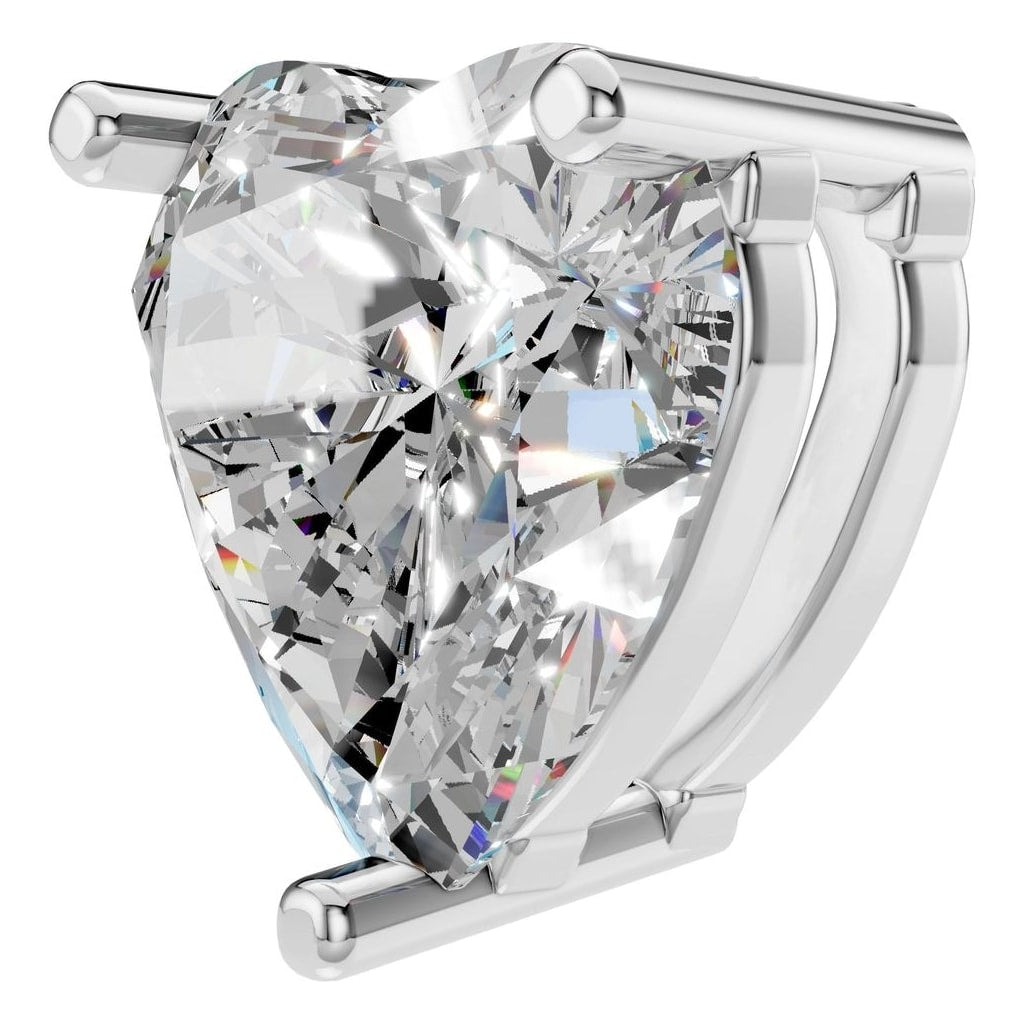 THE ZIOR PE-1669 Heart Solitaire – Weißgold mit Diamantbesatz
