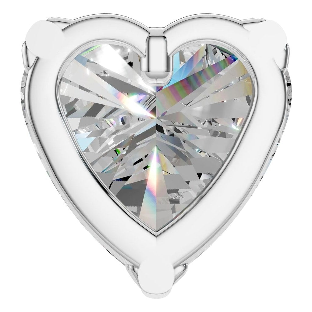 THE ZIOR PE-1669 Heart Solitaire – Weißgold mit Diamantbesatz